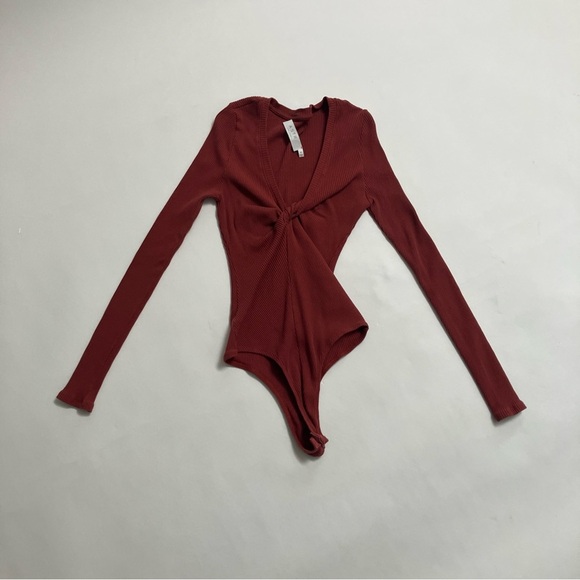 ASTR THE LABEL rust colored bodysuit - Picture 1 of 5